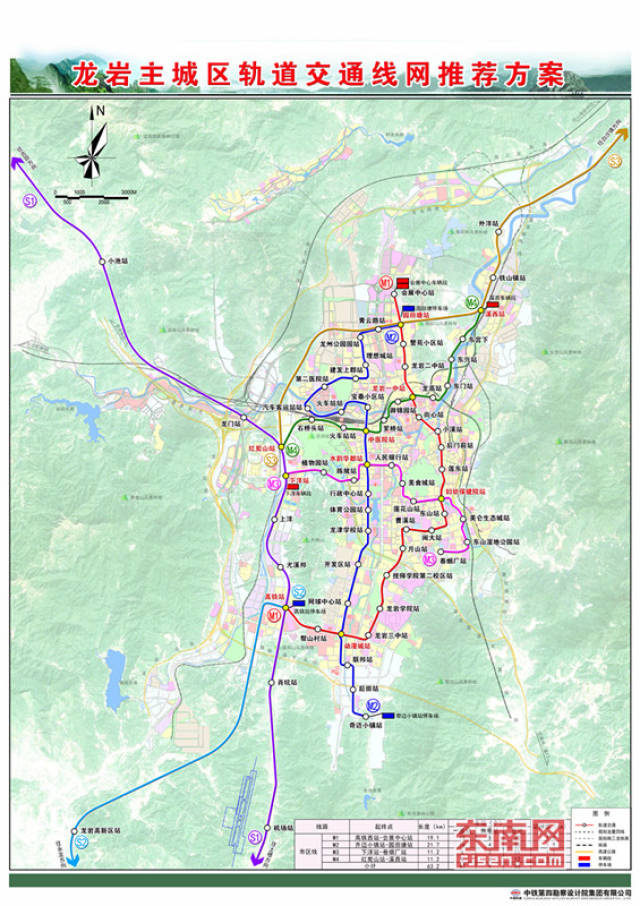 上杭也将通轻轨了?请看龙岩未来的7条城市轻轨规划