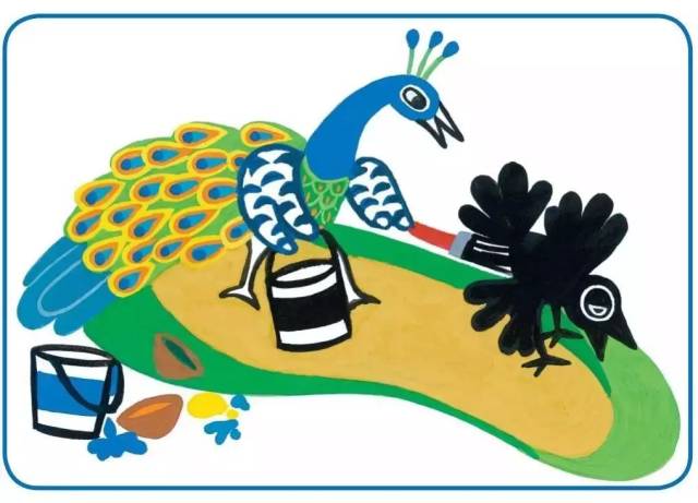美国外教读绘本丨peacock and crow 孔雀和乌鸦