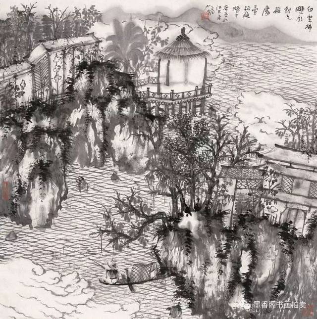 随时随地学国画|何加林《山水画教学》高清56讲