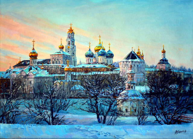 俄罗斯 panov eduard 精彩的建筑风景画