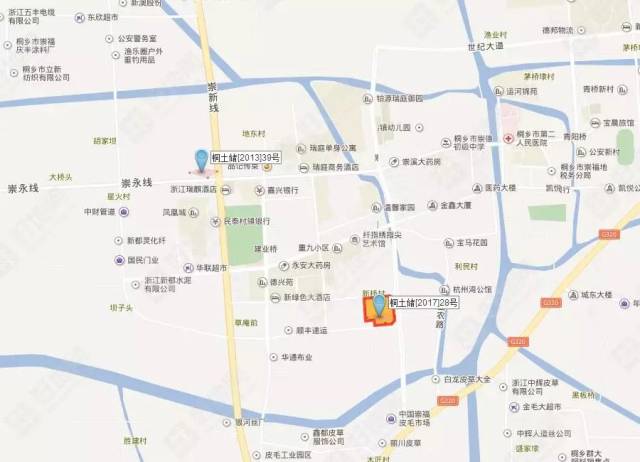 (最新公告)嘉兴桐乡市挂牌3宗商住地,梧桐街道商住地部分商业建面十年