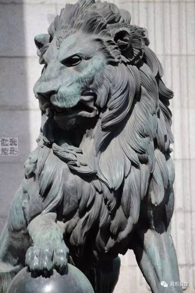 的动物之一 是雕塑作品非常重要的表现题材 ▼ 西方雕塑注重自然写实