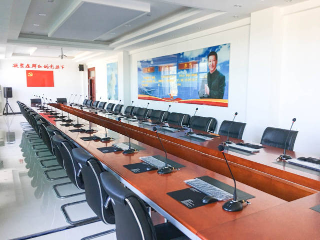 itc无纸化会议系统成功应用辽宁省葫芦岛部队会议室