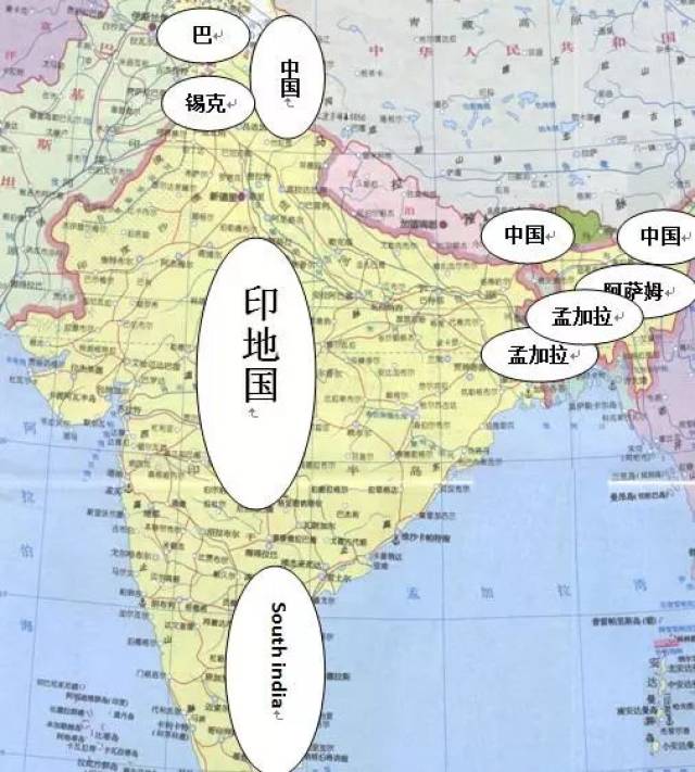 如果印度解体了,会分裂成多少个国家?
