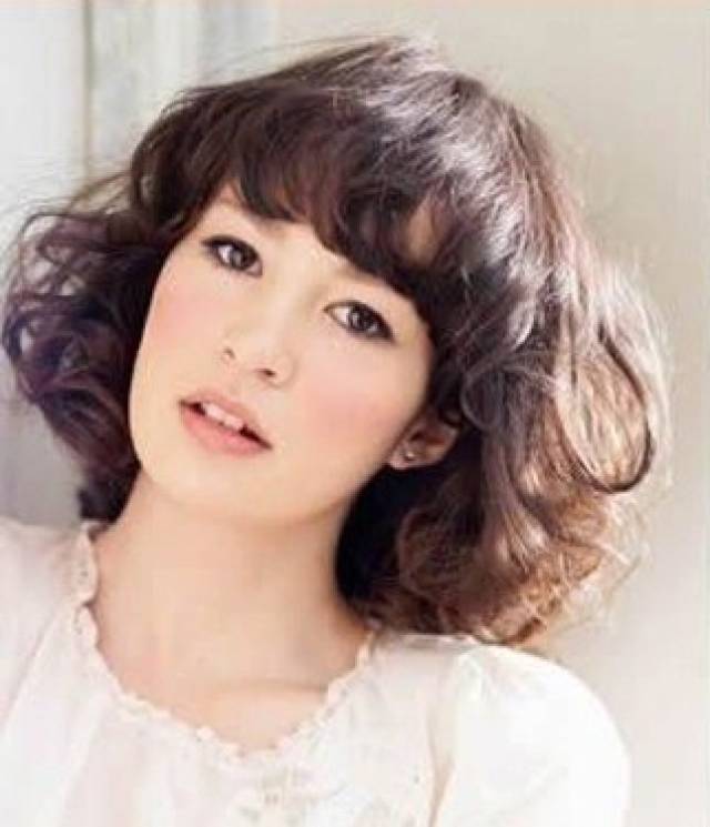 日系圆脸女生新娘发型|艾维美|郑州婚纱摄影前