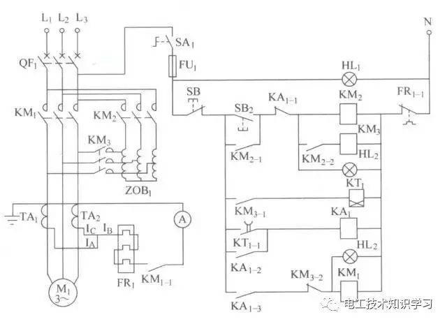 电动机电气控制机柜照明电路接线图非常值得收藏-电工