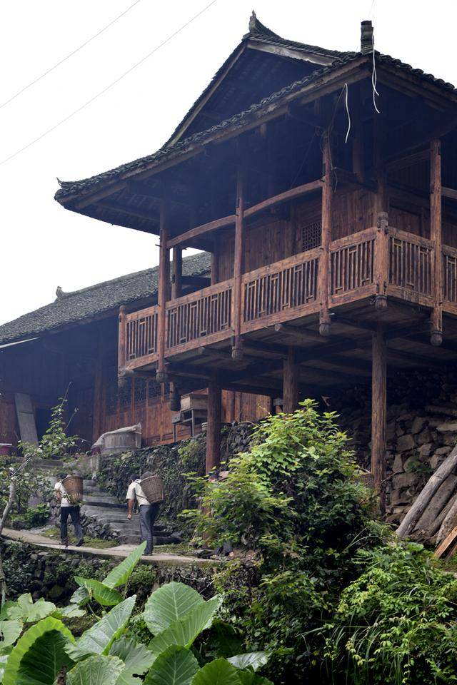 湘西采风,随拍大山里的那些木房子 摄影图集