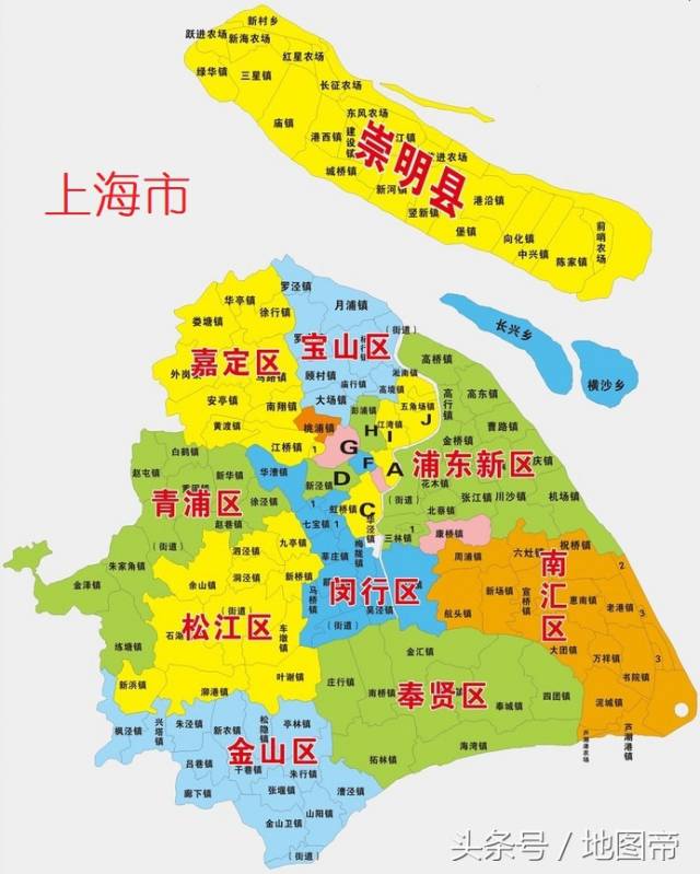 上海60年地图变迁,外滩世界闻名