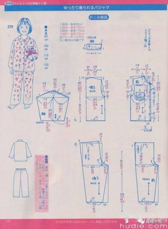 儿童裤子裁剪图集,给孩子做裤子这一篇就够了