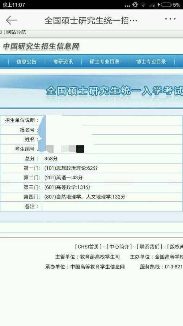 考研成绩单在线p图 2019考研成绩单p图