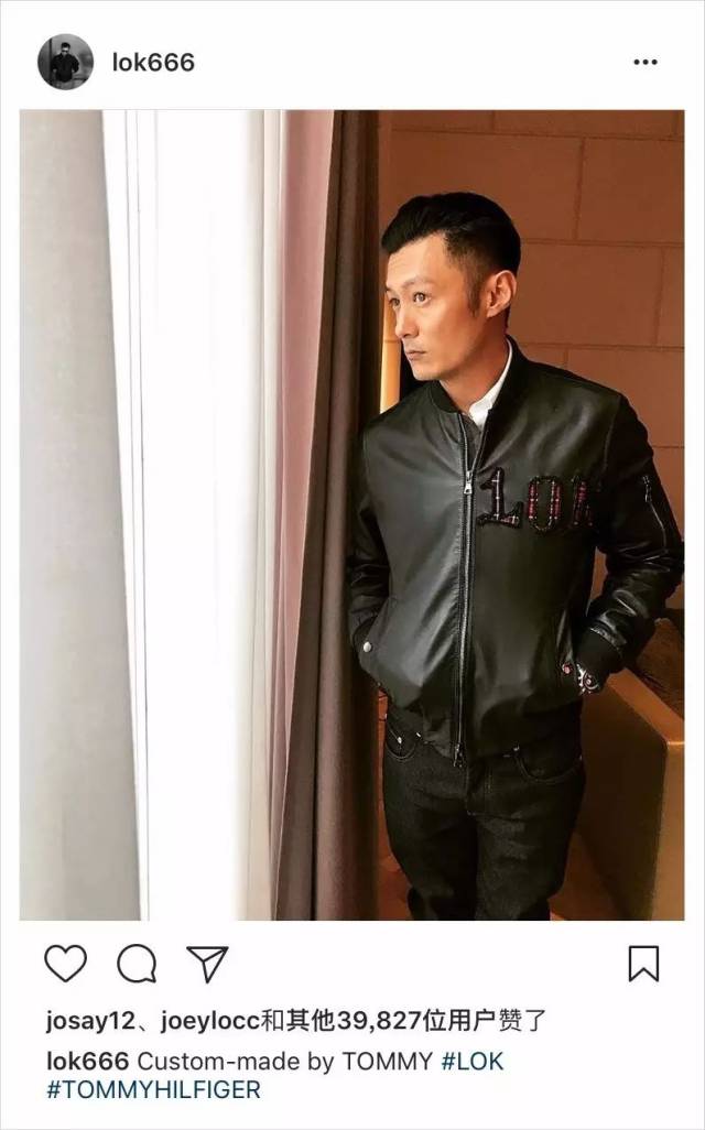 tommy hilfiger 为余文乐打造 "lok" 定制皮衣 对于余文乐而言,他的