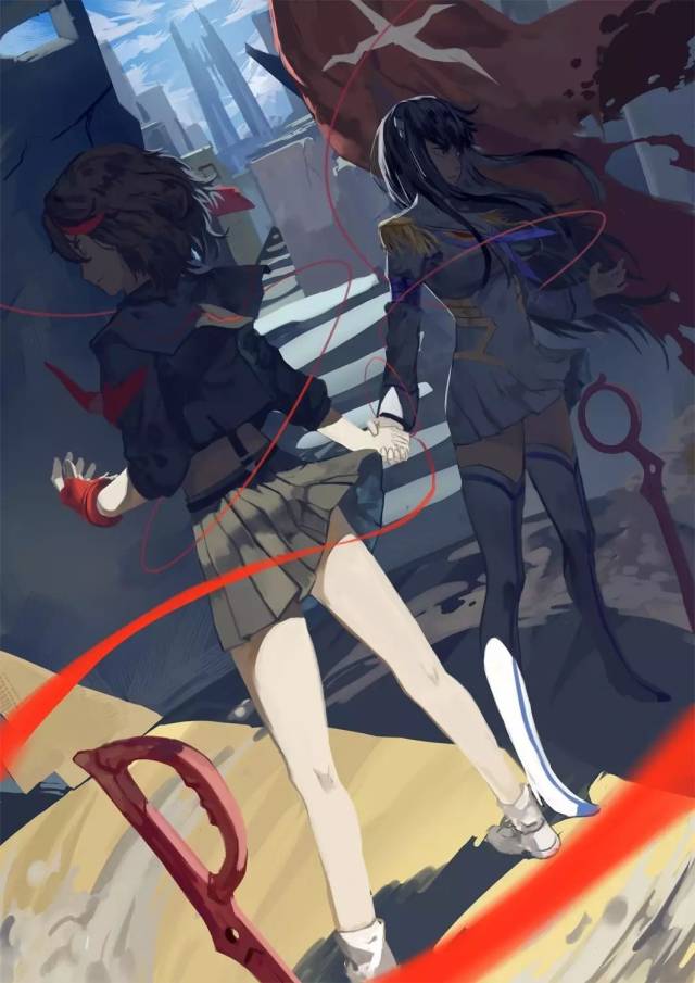 动漫人物手机端壁纸 · 斩服少女