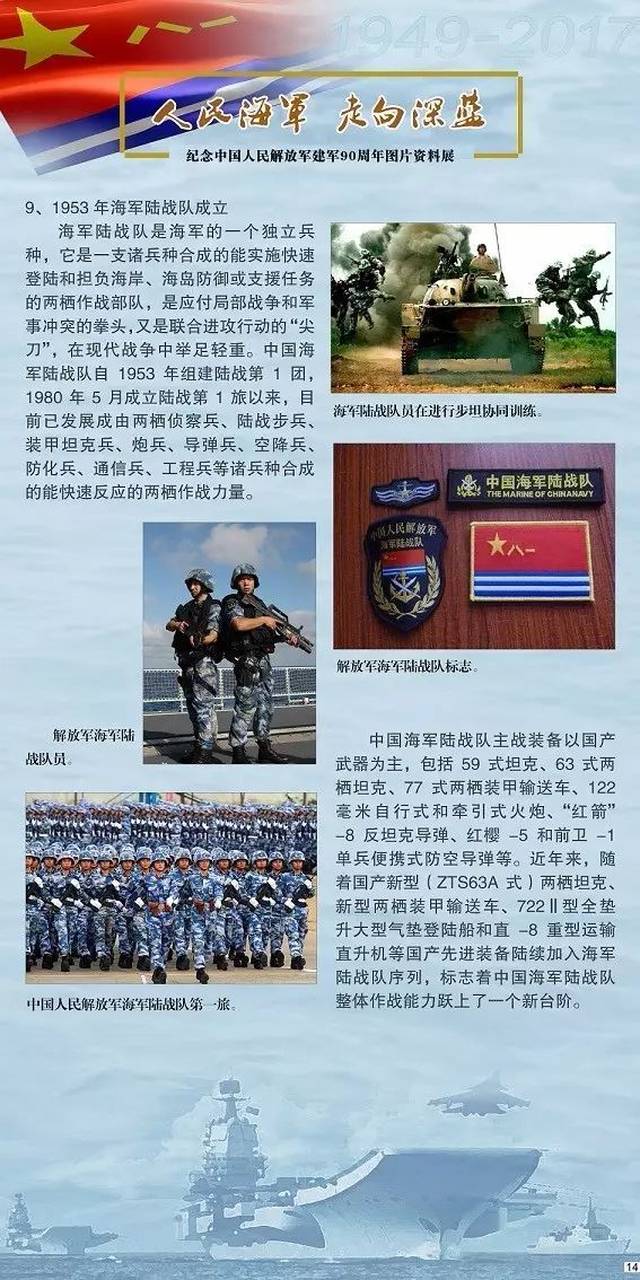 人民海军 走向深蓝-纪念中国人民解放军建军90周年图片资料展(二)