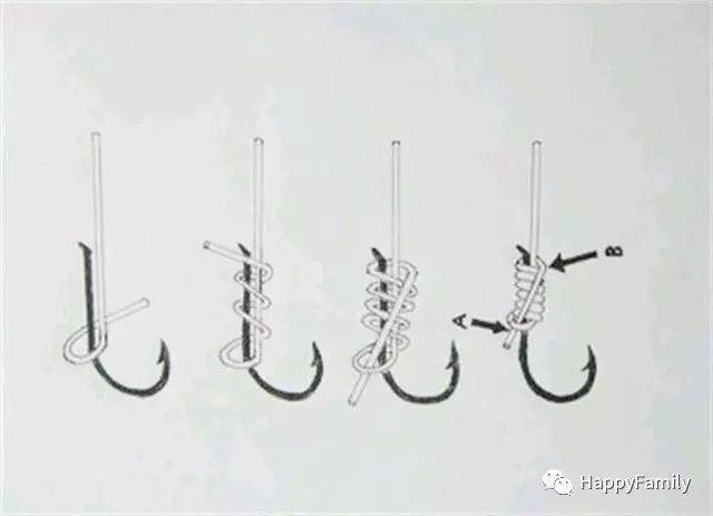 这些绑钩方法,学会其中两种,钓鱼就够用了!