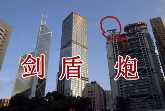 中银大厦,李嘉诚,汇丰银行 7 垃圾站,变电站  这个因素属于社区内部