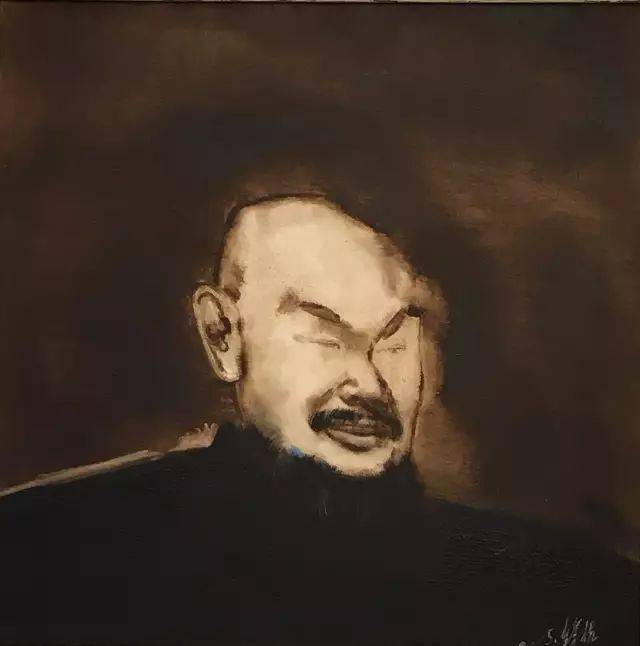 刘峰植《老郭肖像》