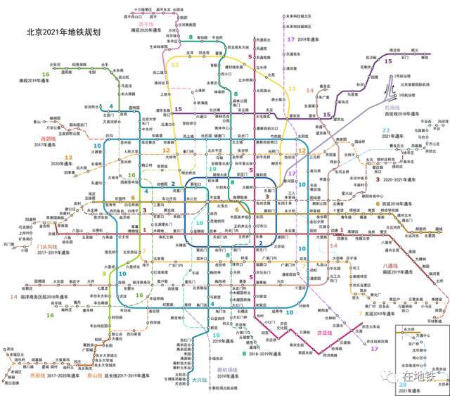 最新版全国各城市地铁线路图(含规划图)