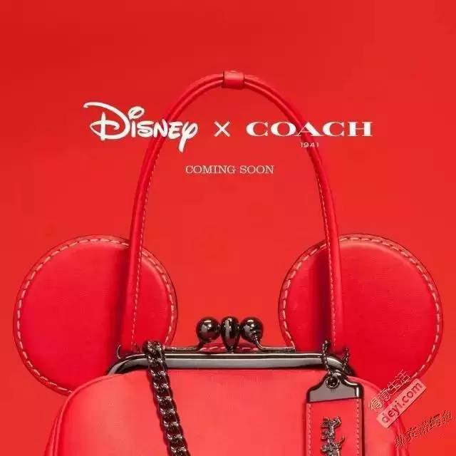 coach x 迪士尼 米奇限量款!双肩包@手包!