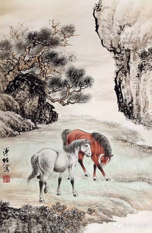 天津书画家溥佐国画作品欣赏