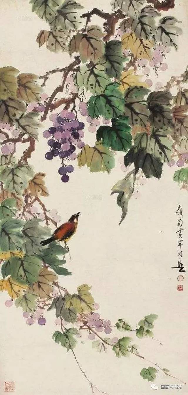 黄幻吾葡萄作品欣赏 广告