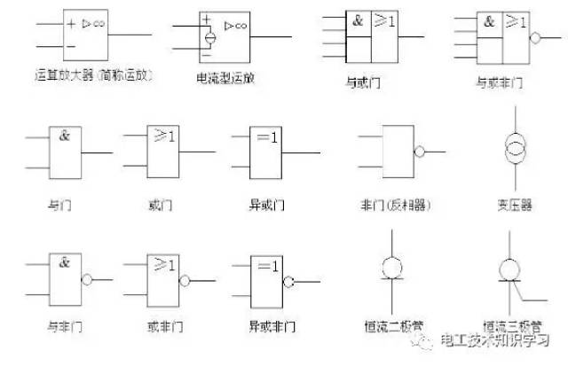 电路图符号大全图解复杂电路图解析方式值得收藏-电工