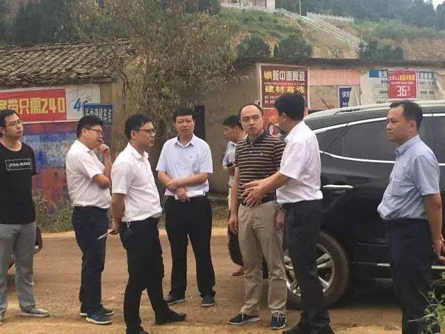 【重点项目推进】县委副书记何超,副县长刘力亚调度指导垒山公路建设