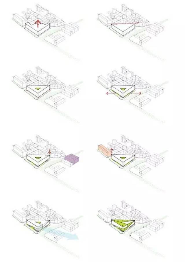 建筑分析图 - 方案推演类20张