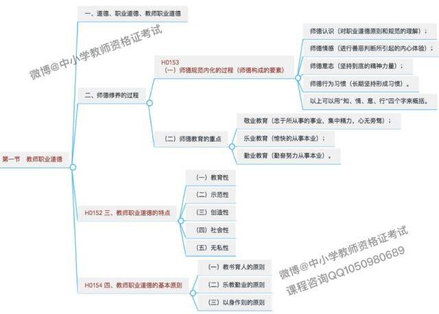 【全程班】《教育教学》认知发展理论思维导图 / 课件