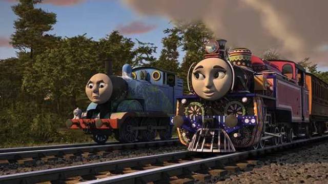 【动画推荐《托马斯大电影之了不起的比赛》久违的蒸汽小火车头与