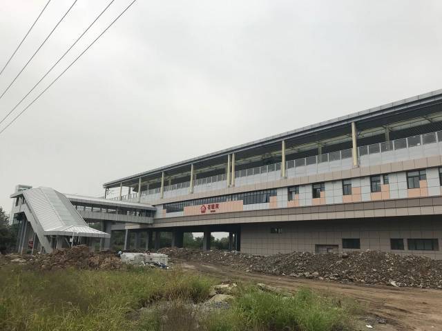 【江北关注】宁和城际桥林站点内部谍照和试跑视频曝光!这里要起飞了!