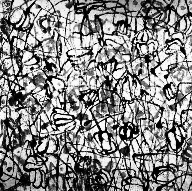 拟把疏狂图一醉\/蔡红祥国画残荷系列作品选赏