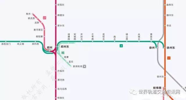 中国高铁线路图10月版