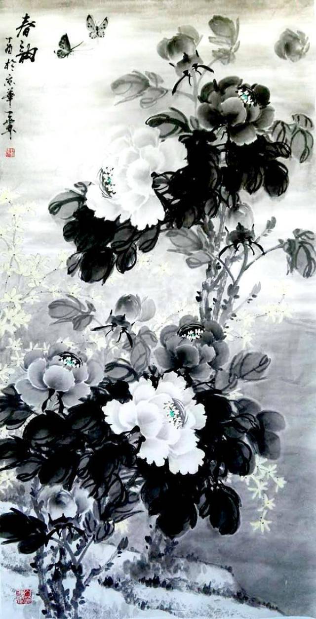 画家郝一霖花鸟情深醉人生