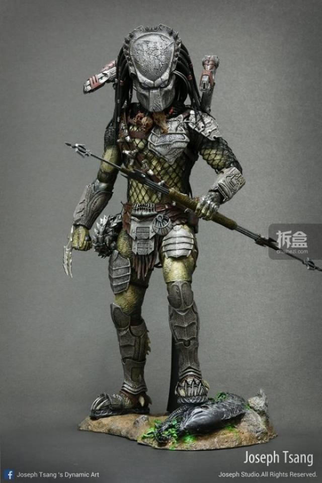 【制作分享】hottoys avp 铁血战士 独狼/wolf predator 重装版 by