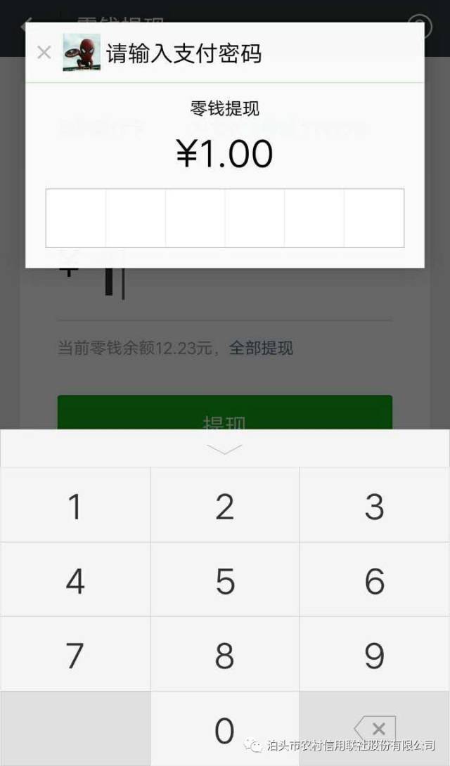 6,提现申请已提交,坐等资金到账!