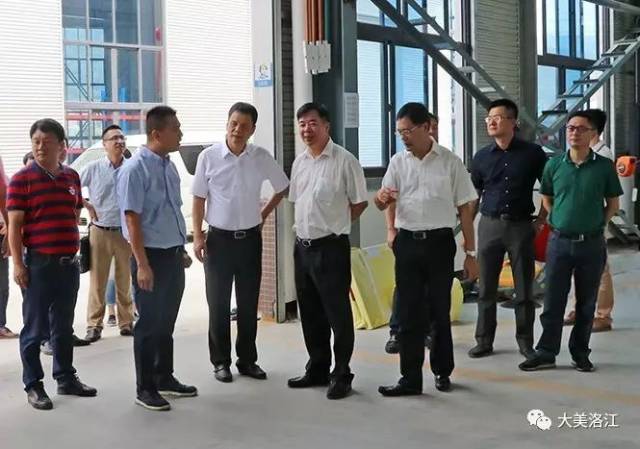 市委常委,统战部部长林万明到洛江企业,项目一线,开展