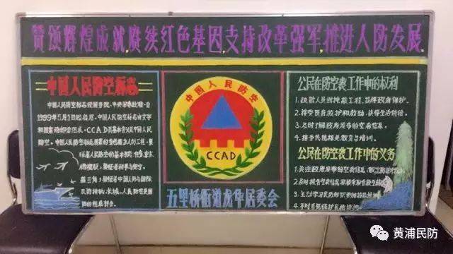 共30块板报被选送至黄浦公园"上海市2017年全民国防教育人民防空集中