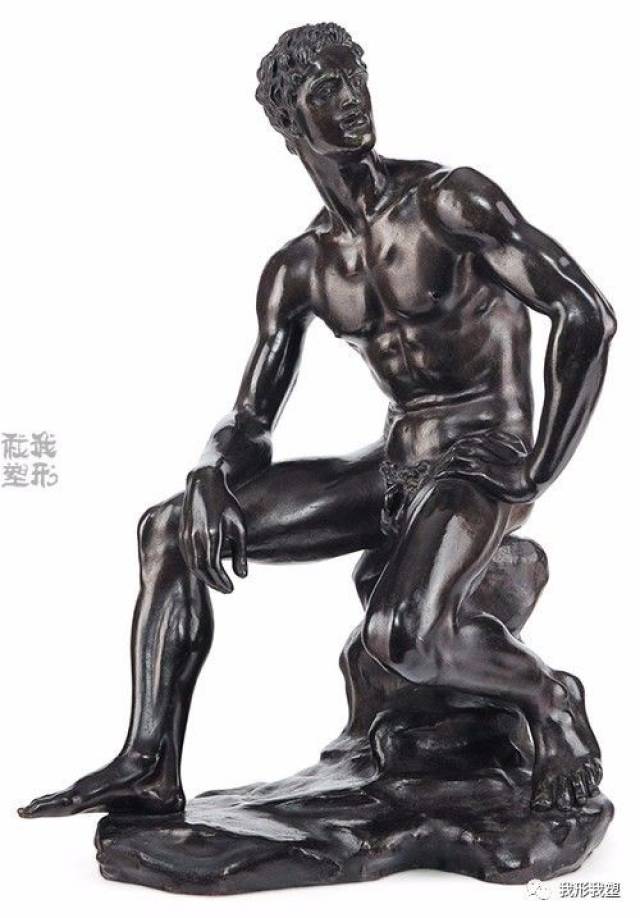 【资料】男人体雕塑:身材健美,富有力量感的具象写实"