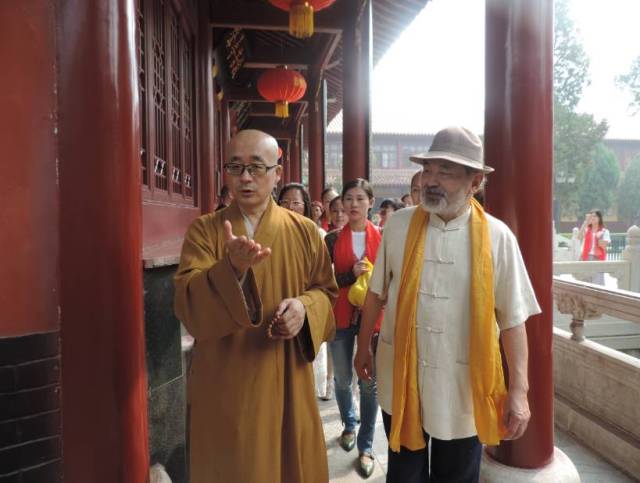 柏林禅寺与明清师傅交流"吃茶去"