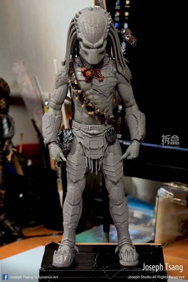 【制作分享】hottoys avp 铁血战士 独狼/wolf predator 重装版 by