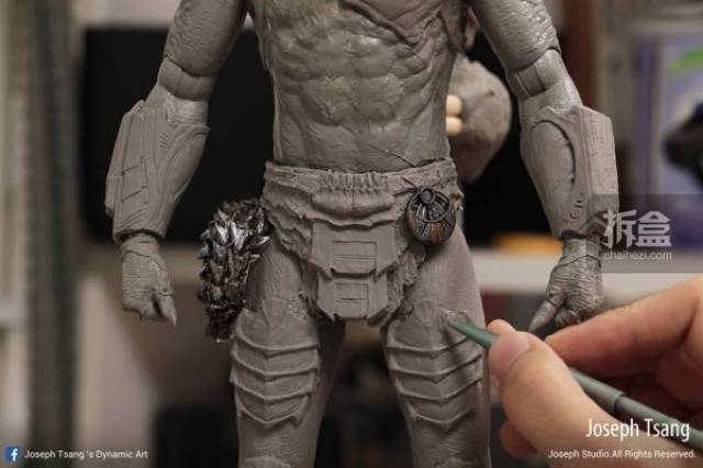 【制作分享】hottoys avp 铁血战士 独狼/wolf predator 重装版 by