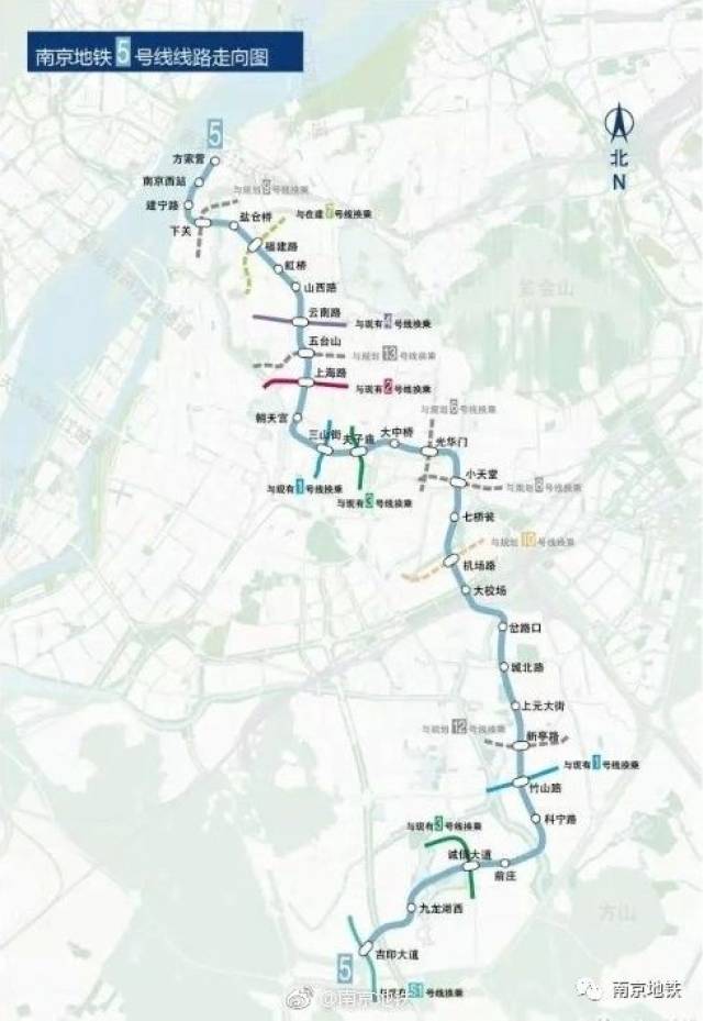 简讯| 南京地铁5号线4站点具体位置敲定,南宁地铁将实现"无人驾驶","