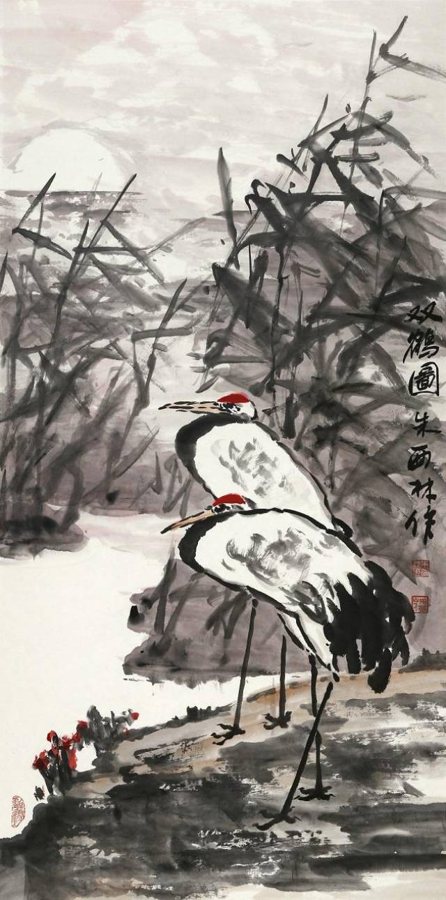 书画家朱西林作品欣赏