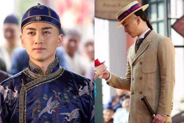 剧中男主角陈晓饰演的沈星移的服装,也是别有用心,从开始的的儒雅风韵