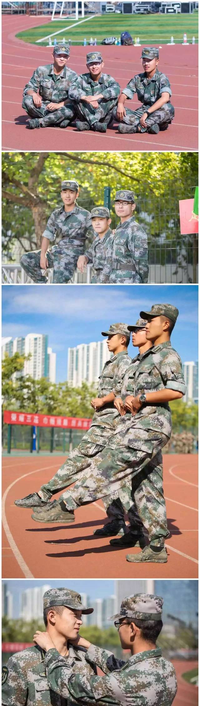 最帅军训教官大比拼,颜值在线网友狂打call