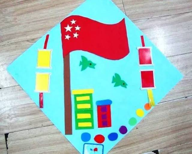 100款幼儿园国庆节手工环创(主题墙 吊饰 手工),不可错过!