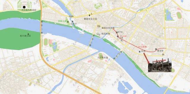 天台县始丰溪绿道(城区段)欣赏