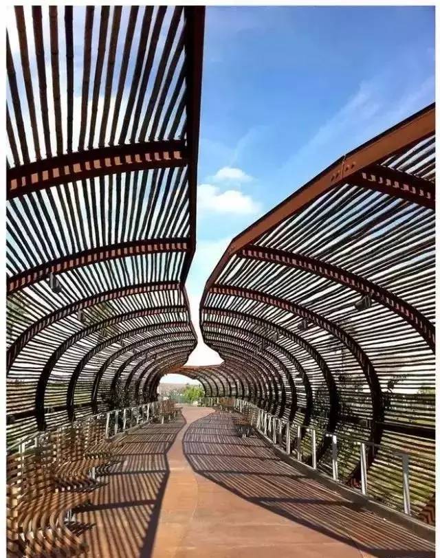 100款创意景观廊架·实景图!