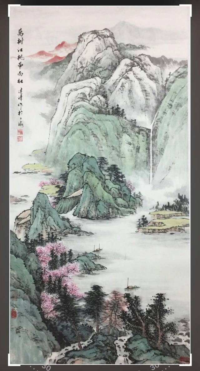 岭南派国画家徐建清国画作品欣赏