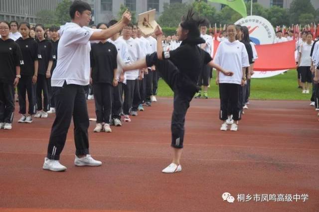 【校园新闻】桐乡市凤鸣高级中学第十三届校运动会开幕啦!